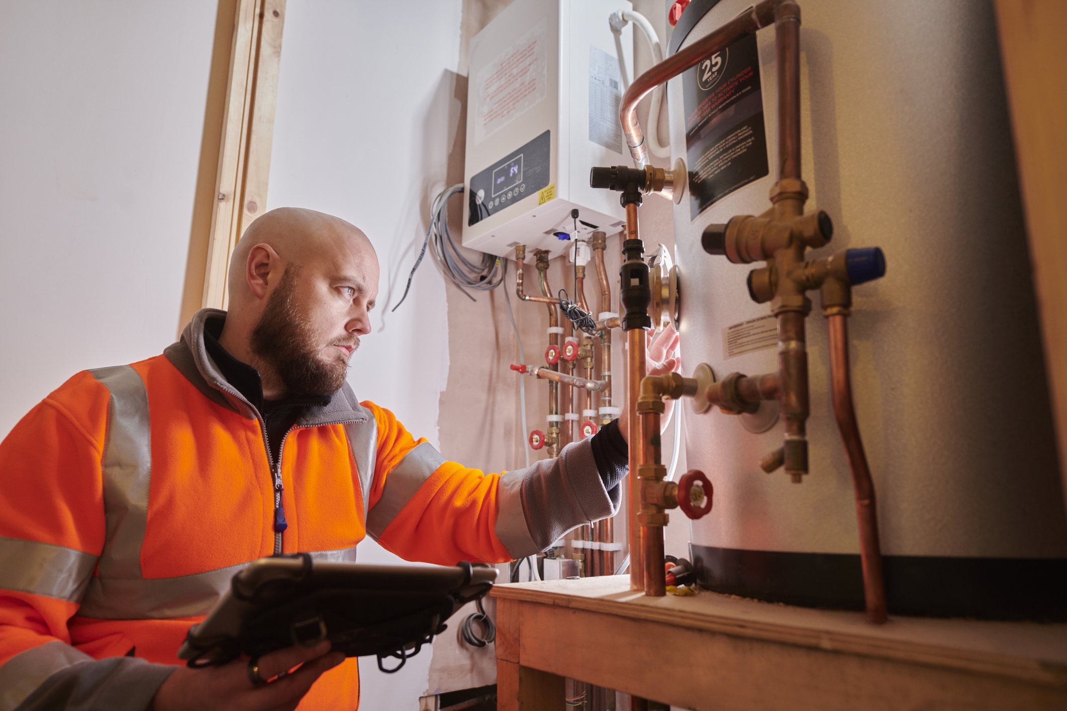 heating engineer installing system Heating Contractor in North York